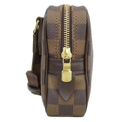 LOUIS VUITTON 2007 Made Canvas Damier Marly Bandouliere Brown