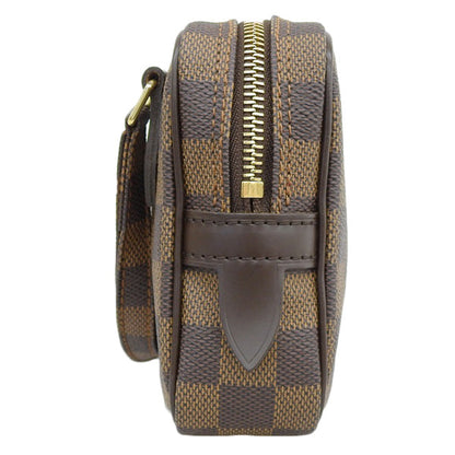 LOUIS VUITTON 2007 Made Canvas Damier Marly Bandouliere Brown