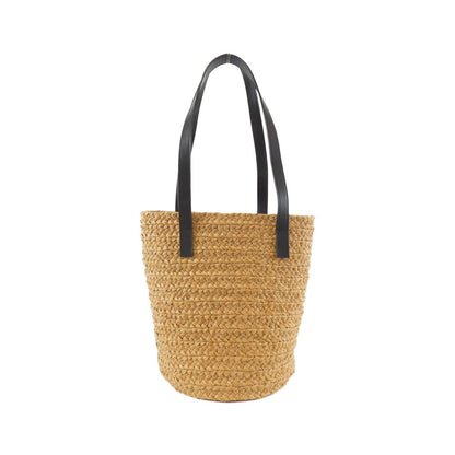 Saint Laurent Panier Raffia Bag