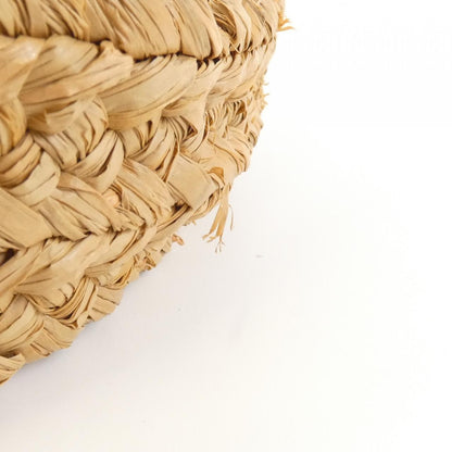 Saint Laurent Panier Raffia Bag