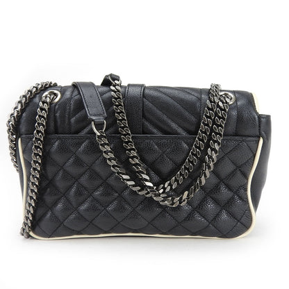 Saint Laurent Envelope Leather Shoulder Bag