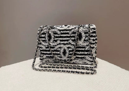 Chanel Luxury Leather Black Shoulder Bag