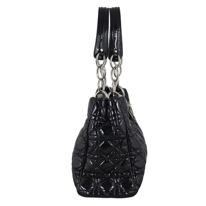 Dior Cannage Soft Shopping Tote Patent