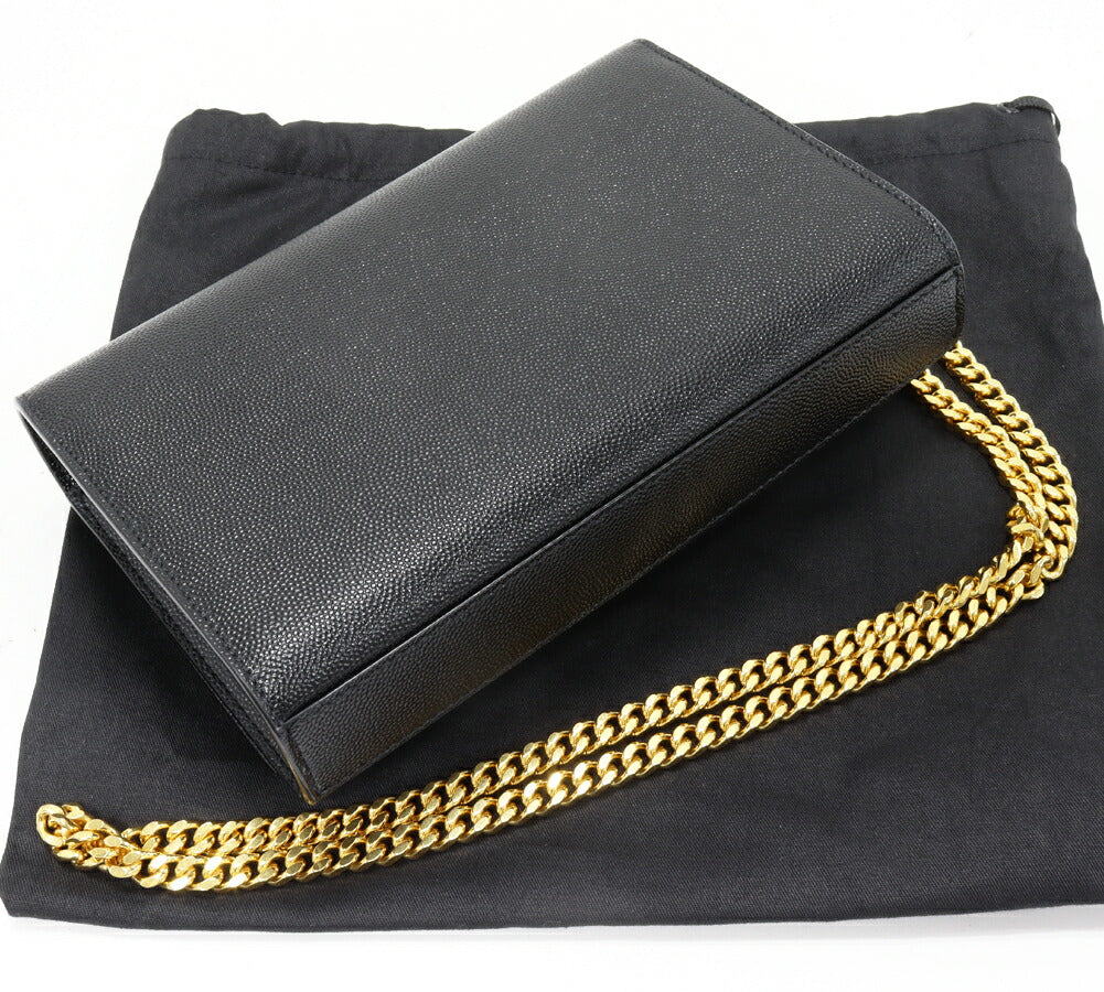 Saint Laurent Kate Grained Calfskin 2Way Shoulder Bag