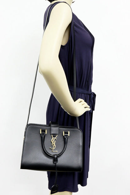 Saint Laurent Paris Baby Cabas Calf 2Way Bag