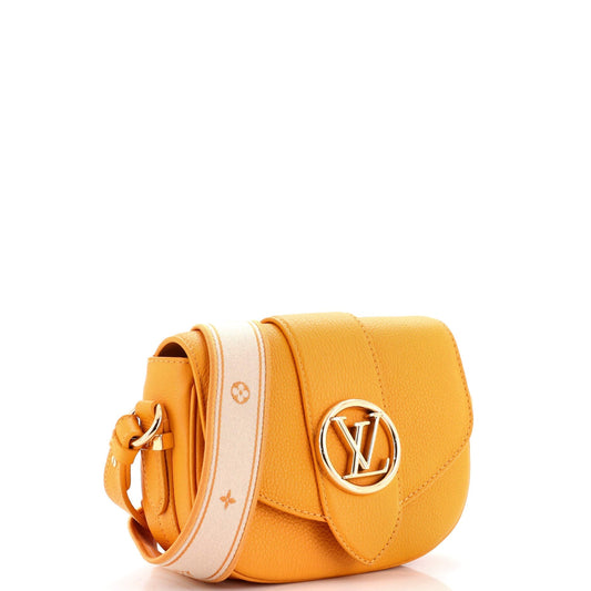 Louis Vuitton LV Pont 9 Soft Bag Leather PM
