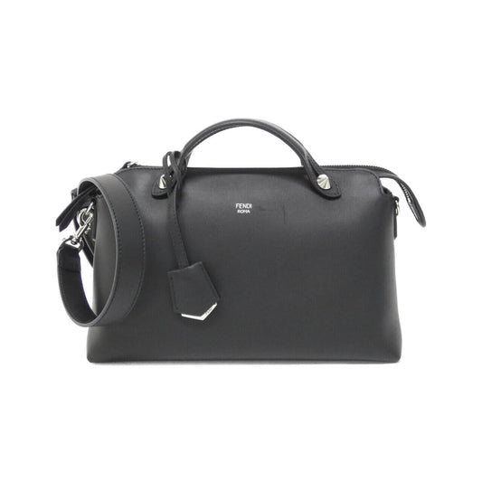 Fendi By The Way Leather Red Handbag Red