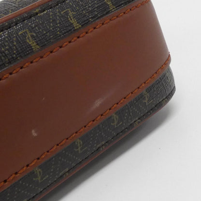Saint Laurent Le Monogram Coated Canvas Shoulder Bag