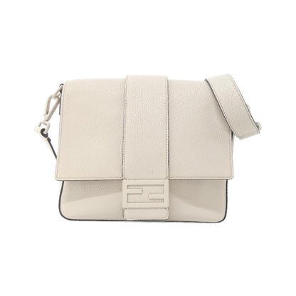 Fendi Baguette Messenger Leather Shoulder Bag