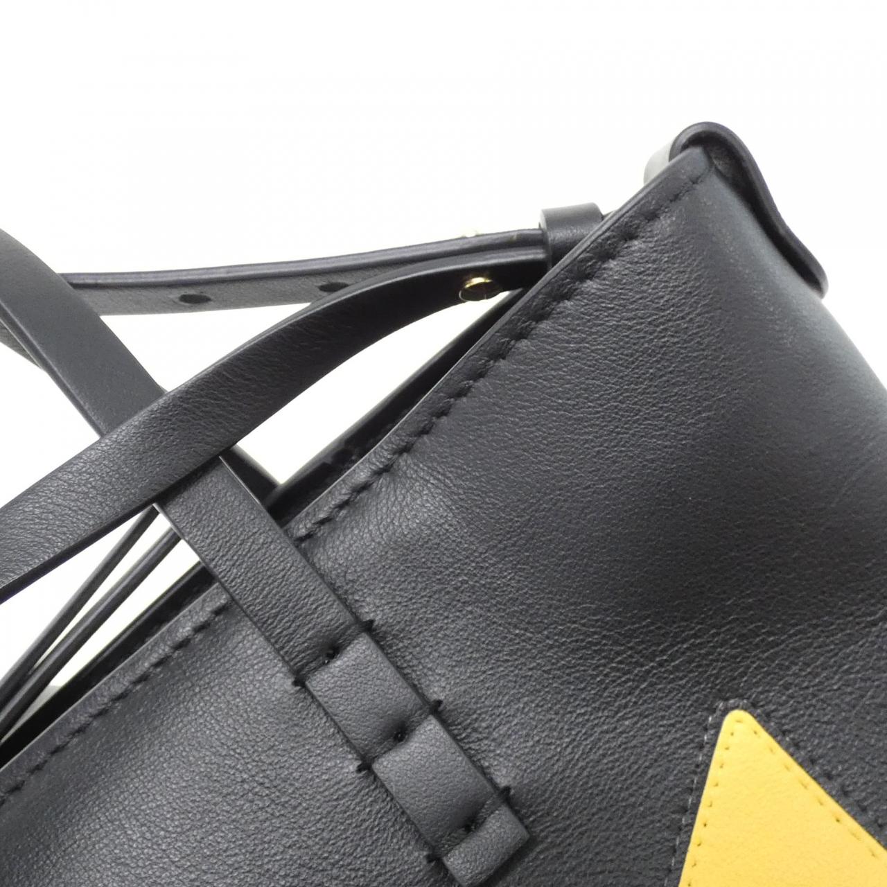 Fendi Bag Bugs Roll Mini Calf Shoulder Bag
