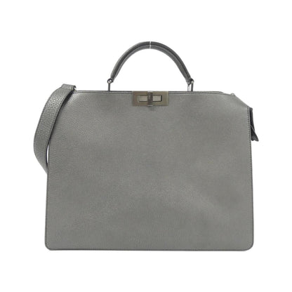Fendi Peekaboo Leather Red Handbag Style 24