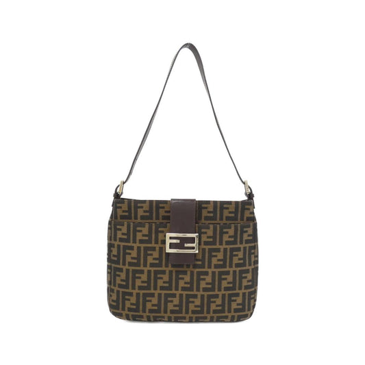 Fendi Luxury Canvas Red Shoulder Bag Style 51