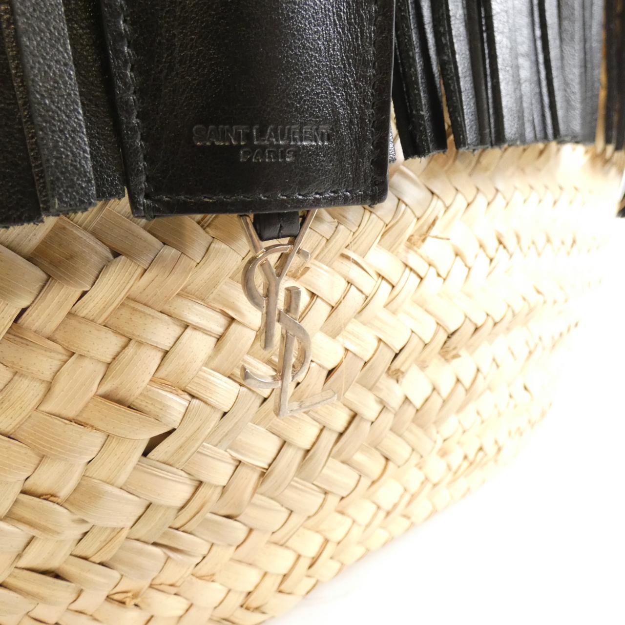Saint Laurent Leather Red Handbag Style 16