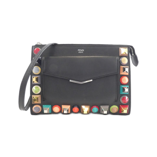 Fendi Luxury Leather Red Shoulder Bag Style 2