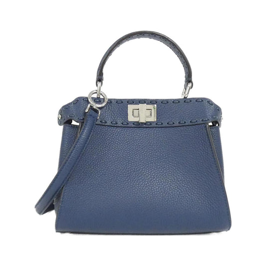 Fendi Peekaboo Leather Red Handbag Style 14