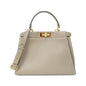 Fendi Peekaboo Leather Red Handbag Style 12
