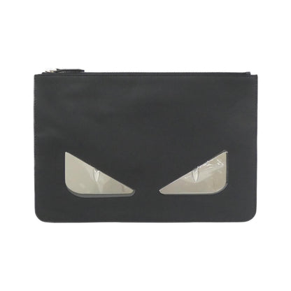 Fendi Luxury Leather Red Clutch Red