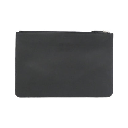 Fendi Luxury Leather Red Clutch Red