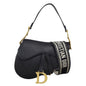 Dior Saddle Bag with Embroidered Strap