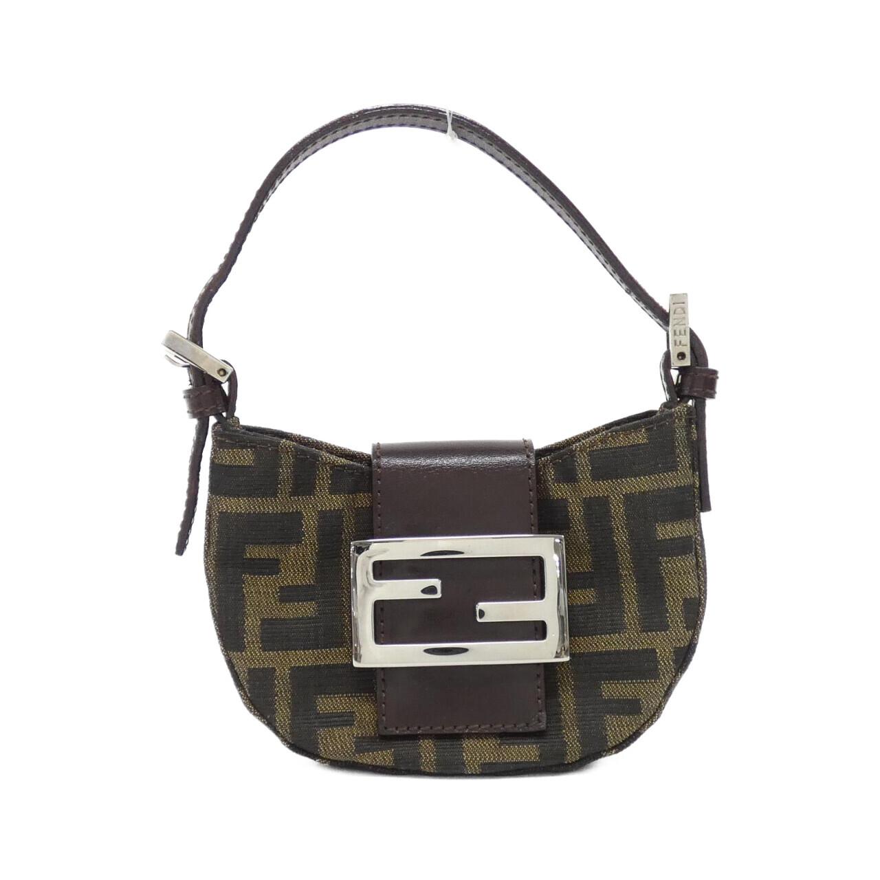 Fendi Luxury Canvas Red Handbag Style 25