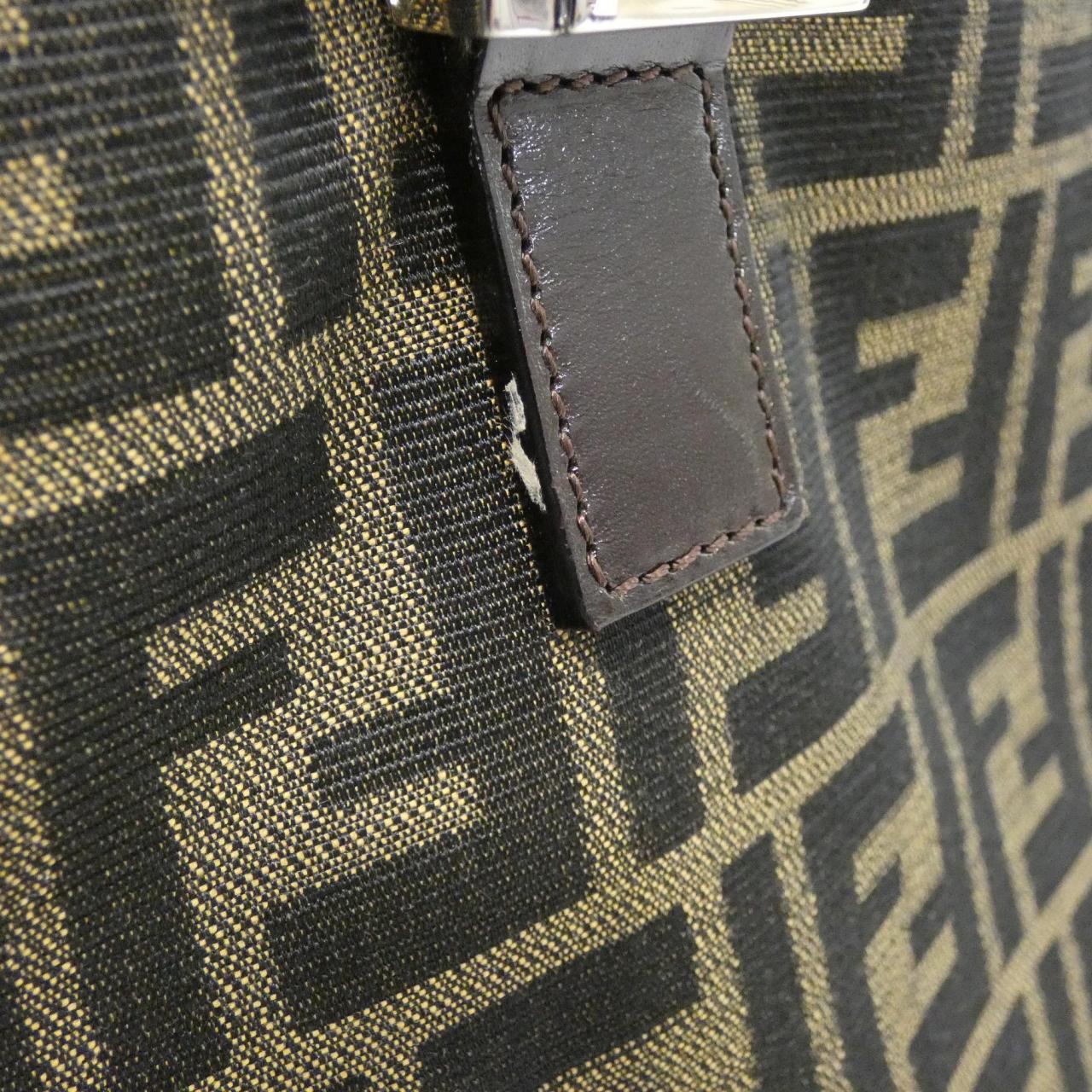 Fendi Luxury Canvas Red Handbag Style 24
