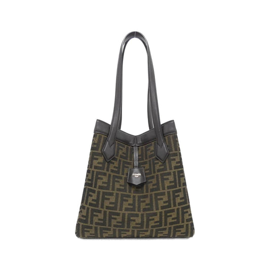 Fendi Luxury Canvas Red Shoulder Bag Style 46