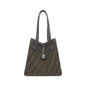 Fendi Luxury Canvas Red Shoulder Bag Style 46
