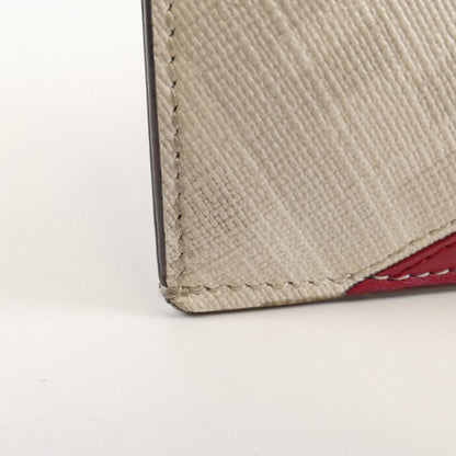 Fendi Flat Slim Clutch Coated Canvas Calf Clutch Bag