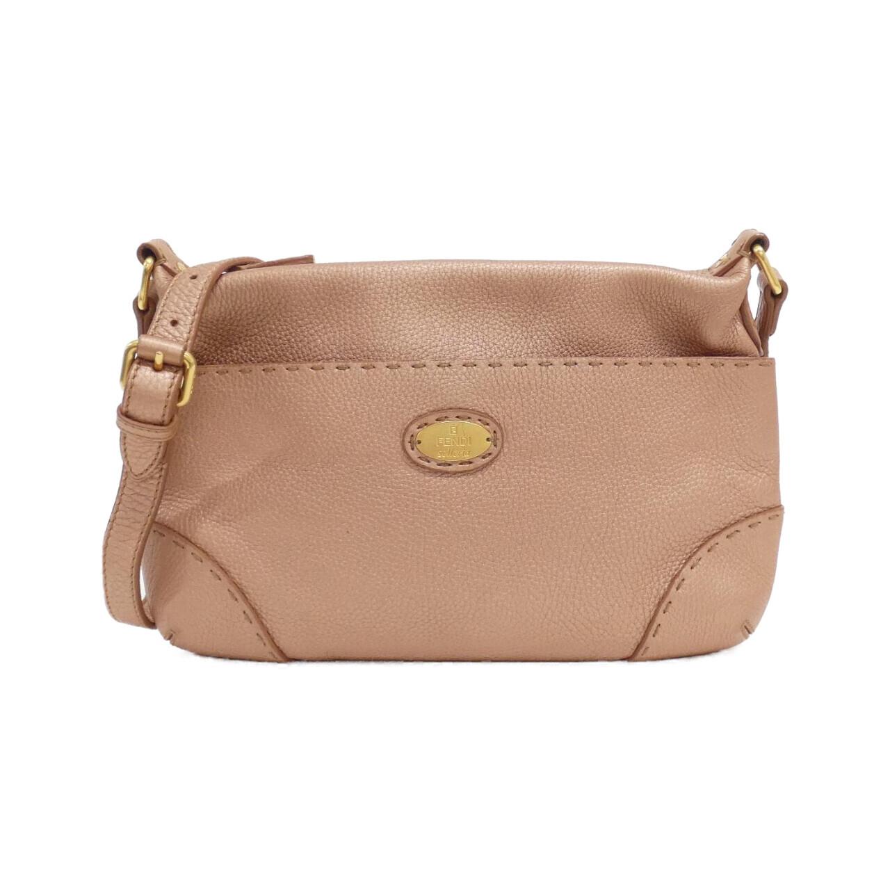 Fendi Leather Red Shoulder Bag Style 17