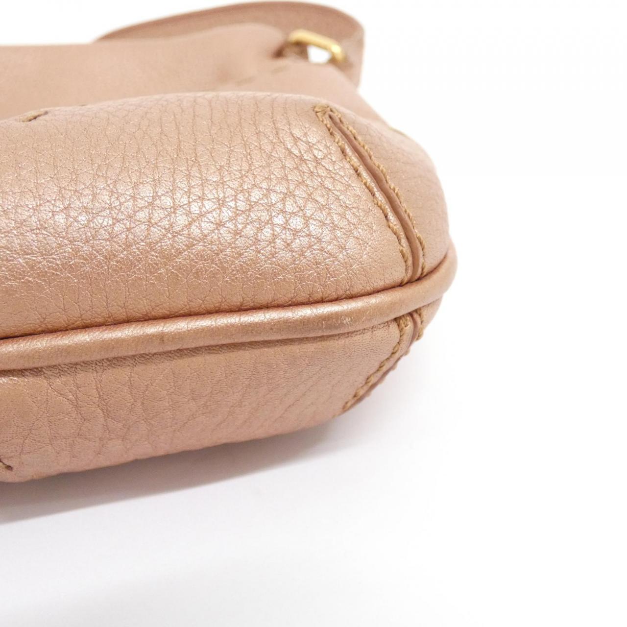 Fendi Leather Red Shoulder Bag Style 17