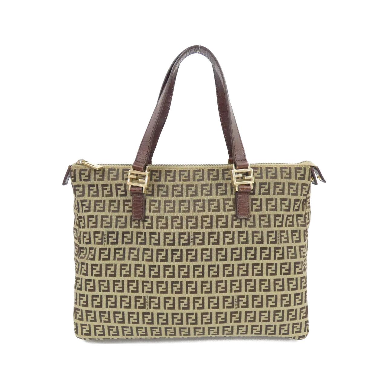 Fendi Luxury Canvas Red Handbag Style 19