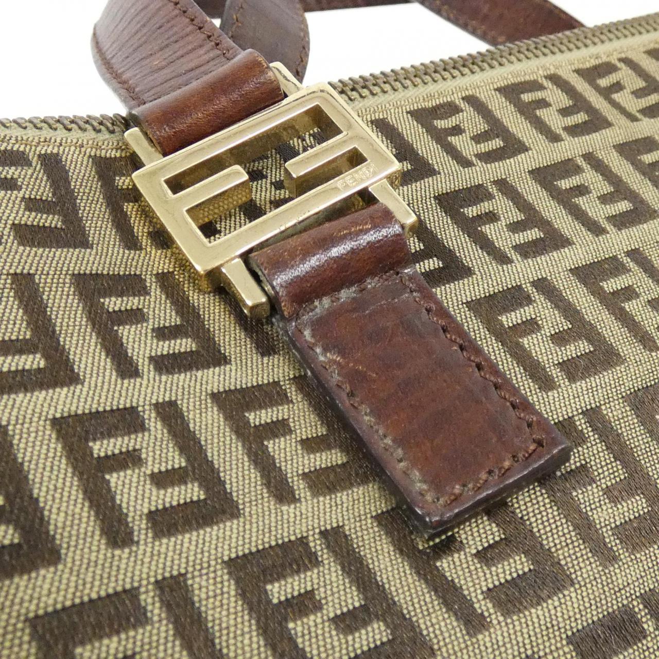 Fendi Luxury Canvas Red Handbag Style 19