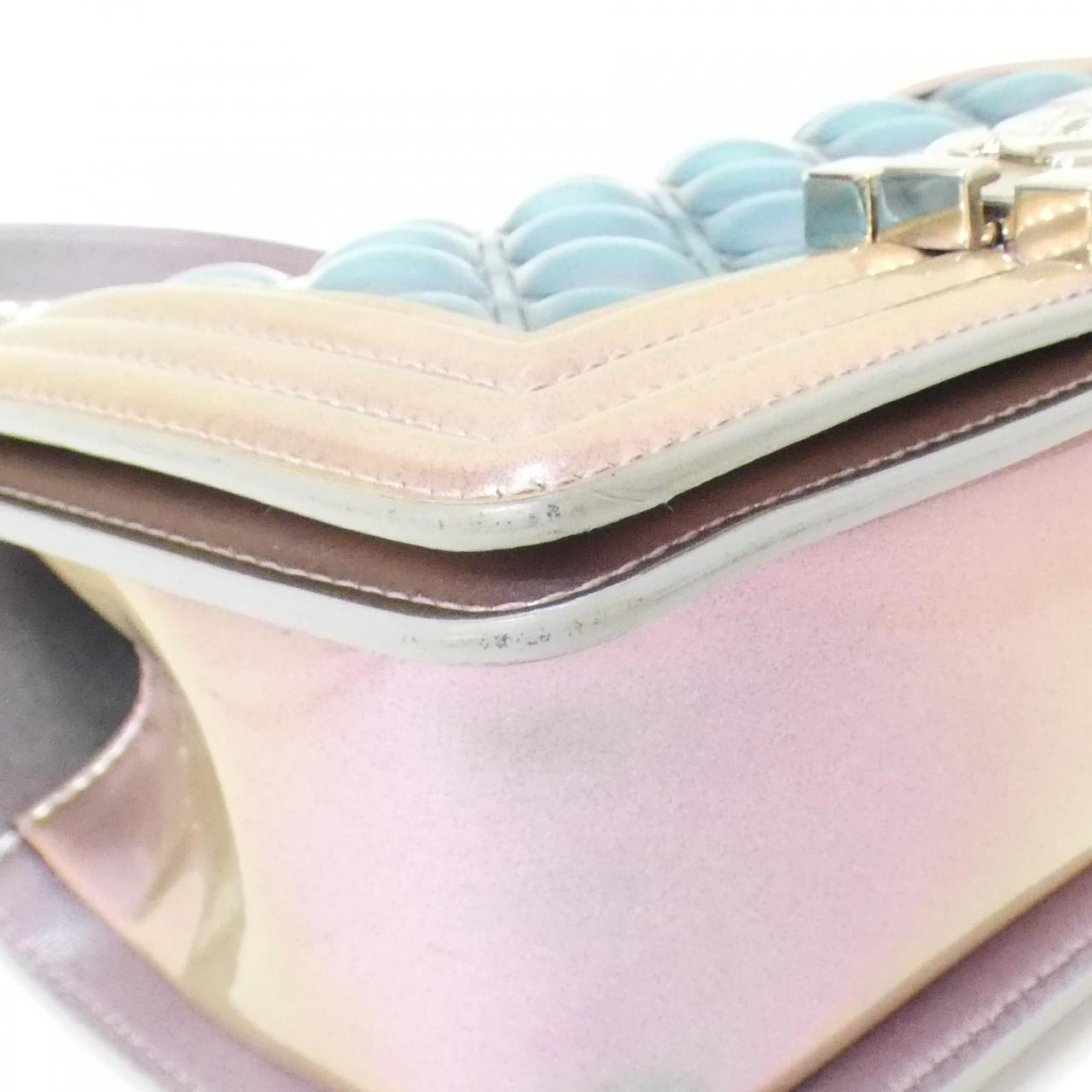 Chanel Boy Chanel PVC Iridescent Patent Calf Shoulder Bag