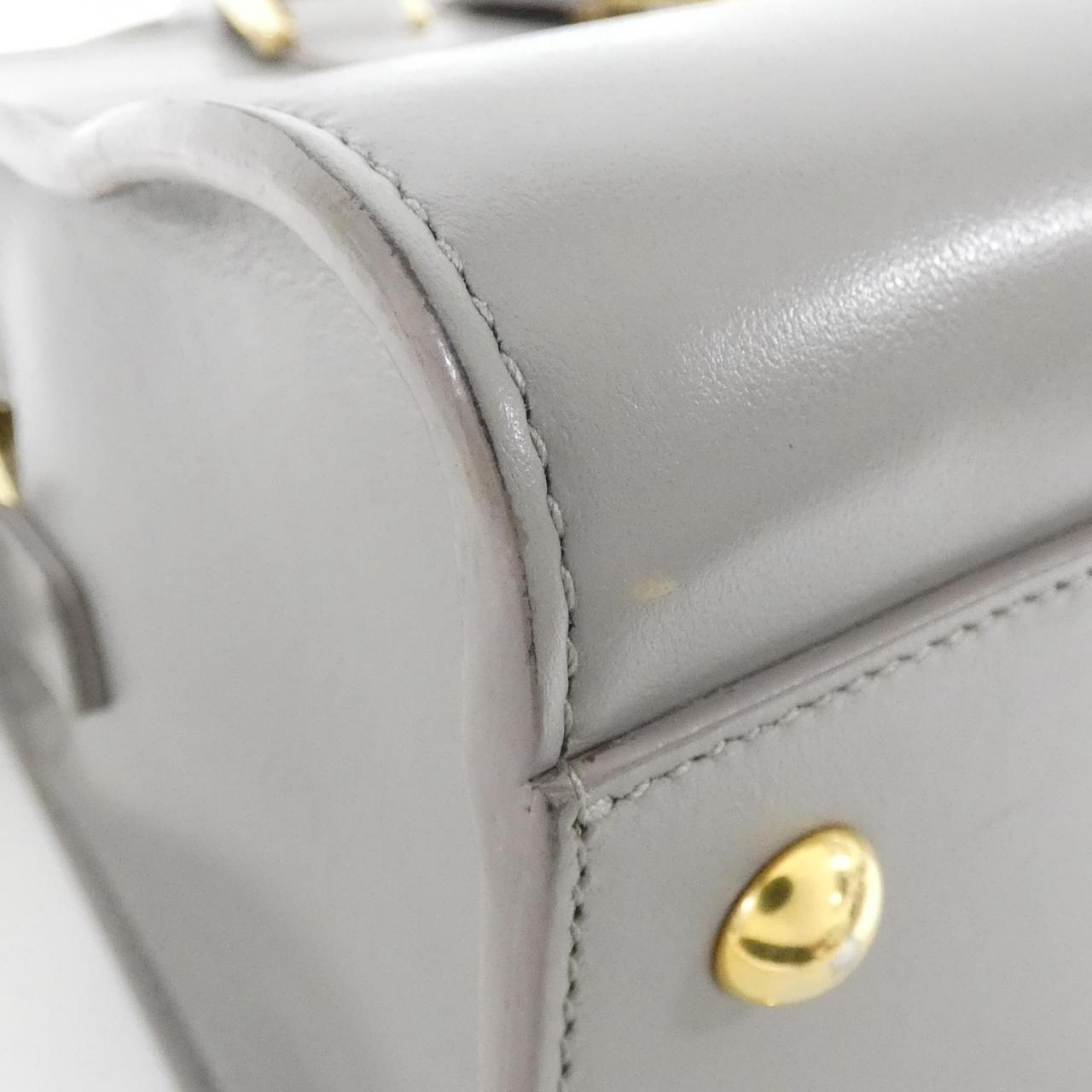 Saint Laurent Leather Red Handbag Style 9