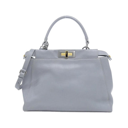 Fendi Peekaboo Leather Red Handbag Style 17