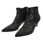Saint Laurent Paris Studs Leather Short Boots