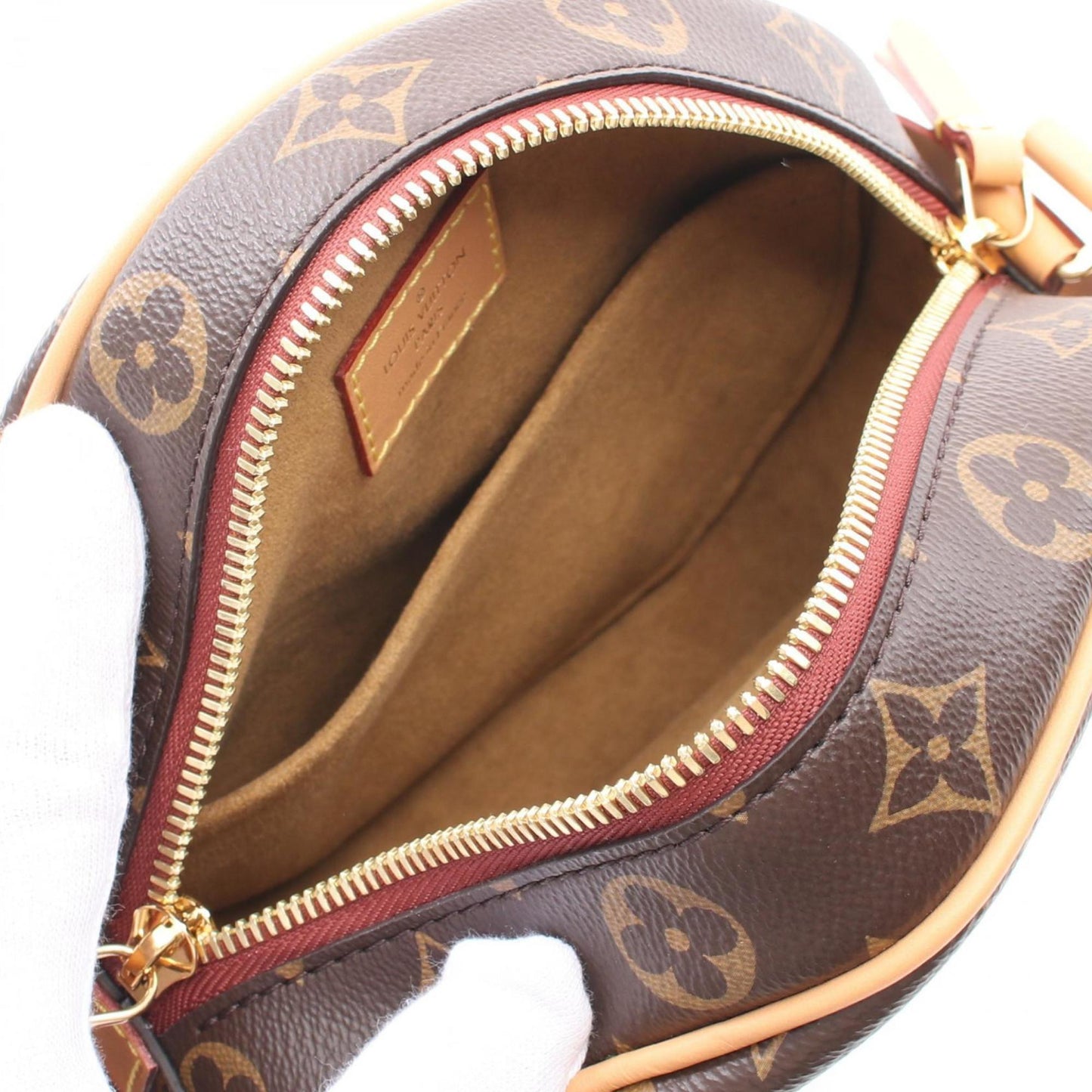 Louis Vuitton  Coated Canvas Shoulder Bag