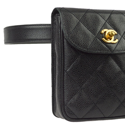 Chanel Caviar Black Luxury Handbag Style