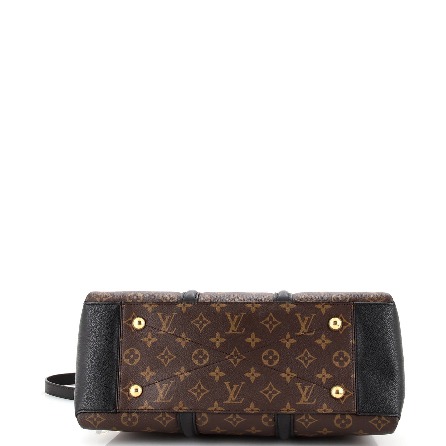 Louis Vuitton Soufflot Tote Monogram Canvas with Leather MM