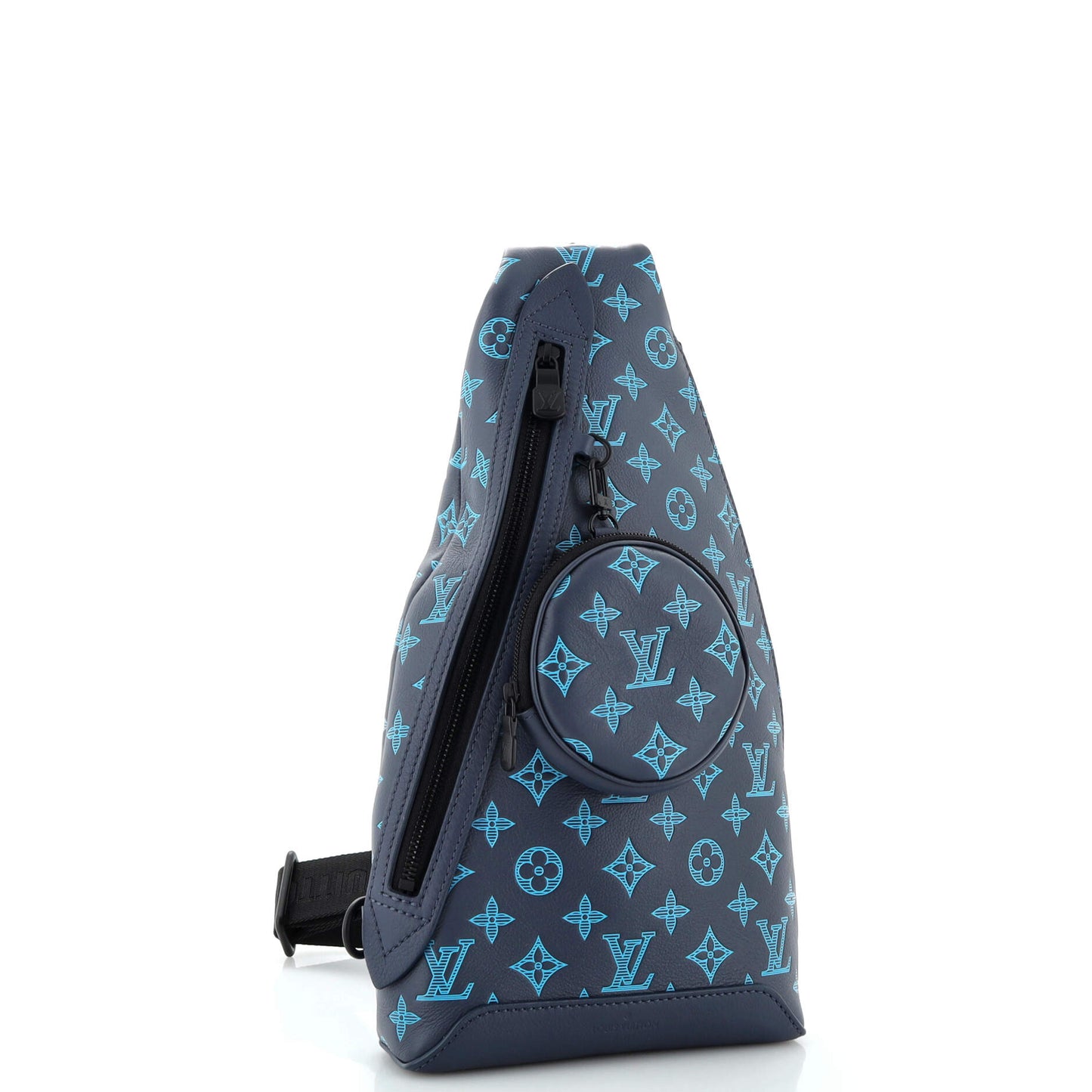 Louis Vuitton Duo Sling Bag Monogram Shadow Leather