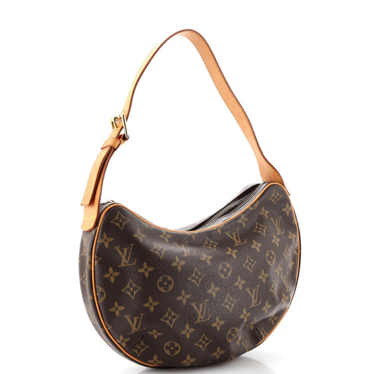 Louis Vuitton Croissant Handbag Monogram Canvas MM