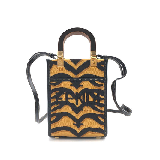 Fendi Sunshine Canvas Tote Bag