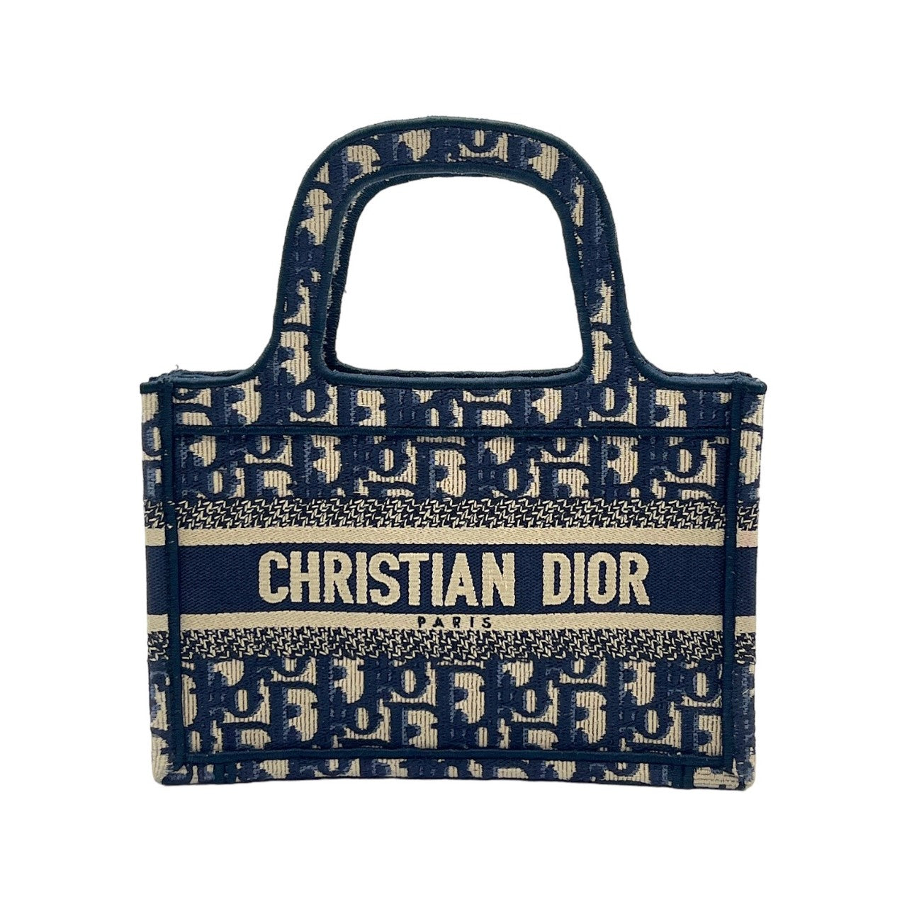 Dior Book Tote Mini Canvas Tote Bag