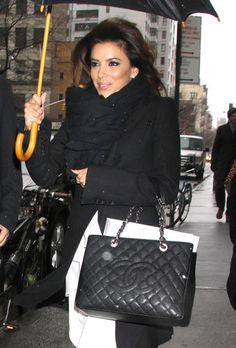 Chanel Classic Flap Black Tote Bag