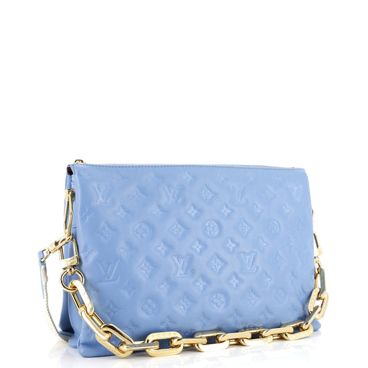 Louis Vuitton Coussin Bag Monogram Embossed Lambskin MM