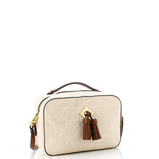 Louis Vuitton Saintonge Handbag Monogram Empreinte Leather