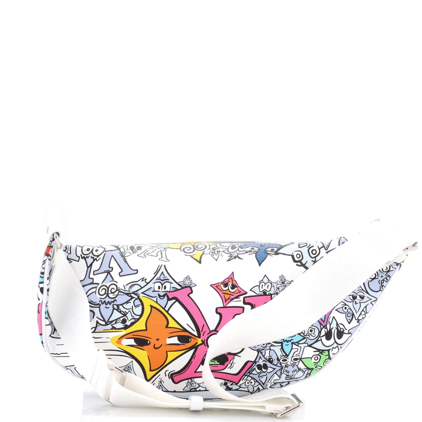 Louis Vuitton Multipocket Bumbag Limited Edition Monogram Comics Canvas