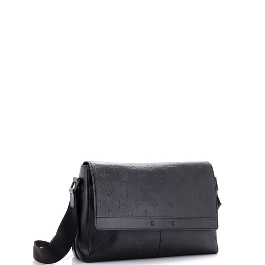 Louis Vuitton Sprinter Messenger Bag Monogram Shadow Leather