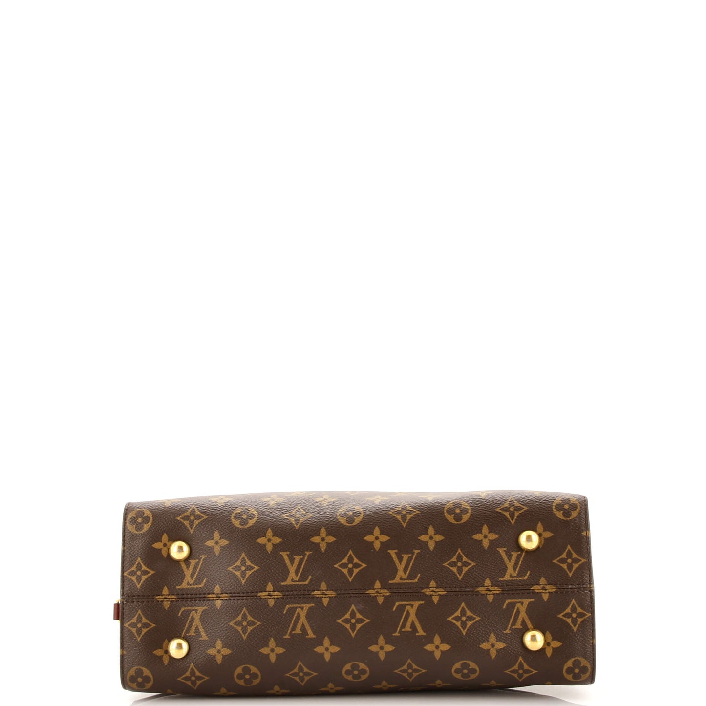 Louis Vuitton Tuileries Handbag Monogram Canvas with Leather