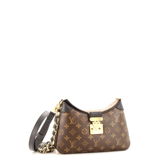 Louis Vuitton LV Twinny Handbag Monogram Canvas and Reverse Monogram Canvas with Leather